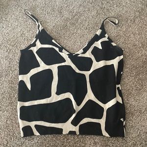 John Galliano Designer Printed Tank